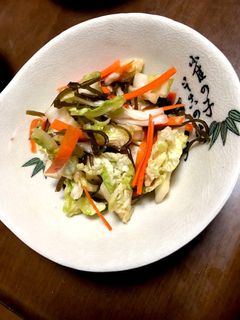 白菜と人参の漬物-レシピのメイン写真