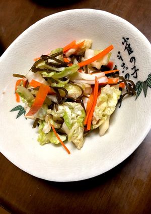 白菜と人参の漬物-レシピのメイン写真