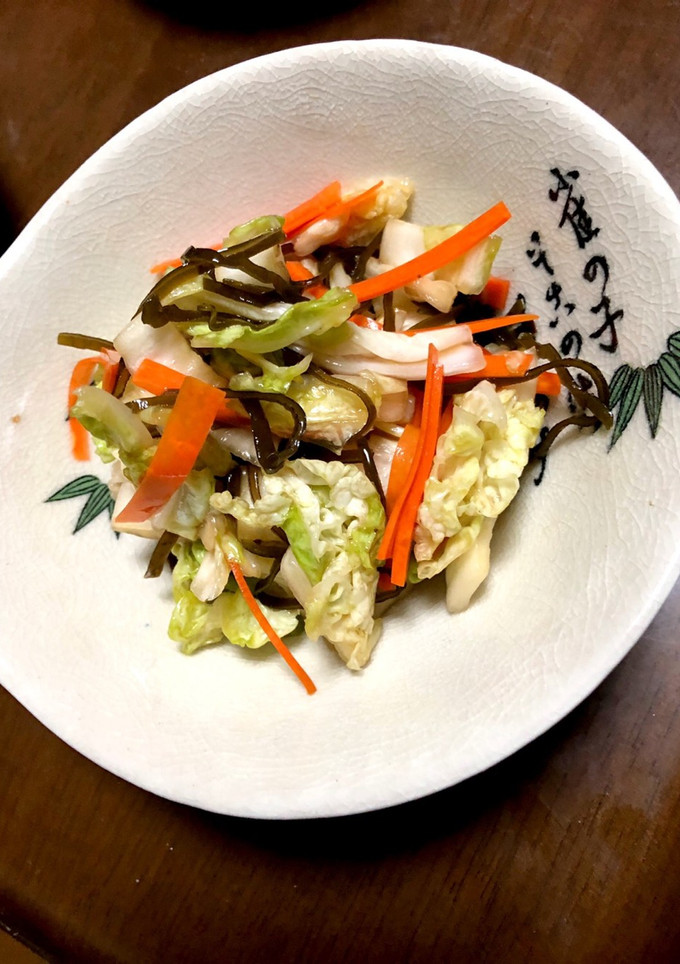 白菜と人参の漬物-レシピのメイン写真