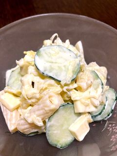 ゆでキャベツとマカロニのサラダ-レシピのメイン写真