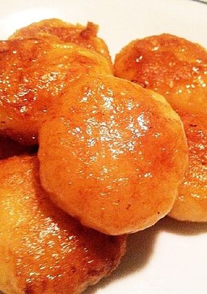 お子様も大好き！バター醤油味のいももち♪-レシピのメイン写真
