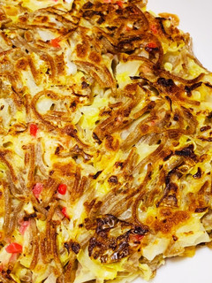蕎麦でお好み焼き風-レシピのメイン写真