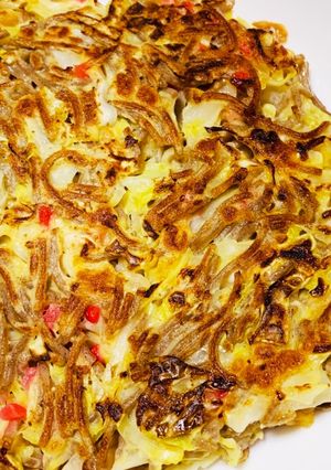 蕎麦でお好み焼き風-レシピのメイン写真