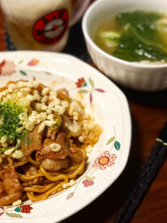 カリカリ!モチモチ!太麺焼きそば-レシピのメイン写真