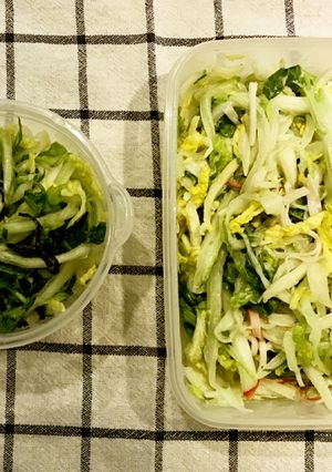 白菜の常備菜 2品まとめて-レシピのメイン写真