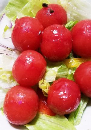 だしまろ酢de作るミニトマトのマリネ-レシピのメイン写真