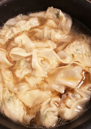 和風醤油のワンタンスープ-レシピのメイン写真