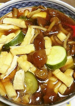 ズッキーニとなめこのさっと煮-レシピのメイン写真