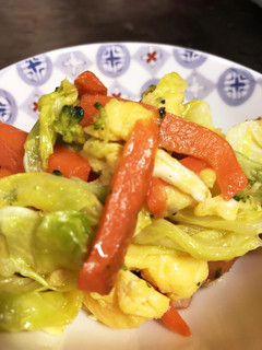 卵で野菜炒め-レシピのメイン写真