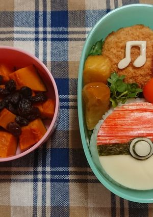キャラ弁♥️モンスターボール-レシピのメイン写真