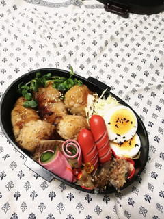 高校男子弁当♡肉巻きおにぎり-レシピのメイン写真