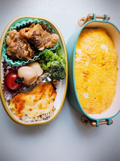 オムソバ弁当-レシピのメイン写真