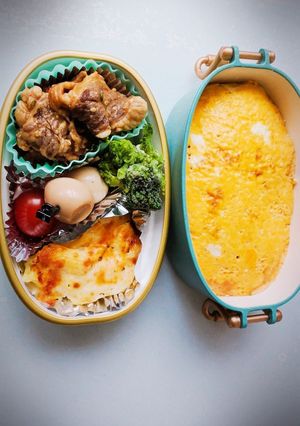 オムソバ弁当-レシピのメイン写真