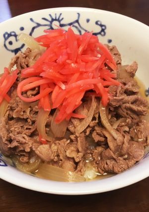 牛丼2-レシピのメイン写真