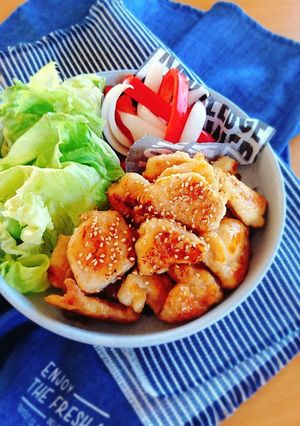 だしまろ酢で簡単コク旨☆照り焼きチキン。-レシピのメイン写真