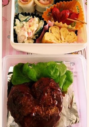愛妻弁当w-レシピのメイン写真