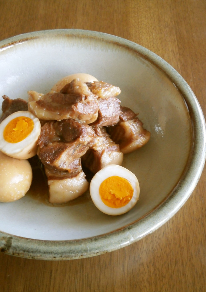 簡単　圧力鍋で豚の角煮-レシピのメイン写真