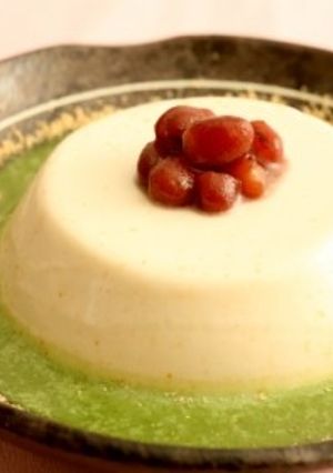 豆乳ブラマンジェ抹茶ソース-レシピのメイン写真