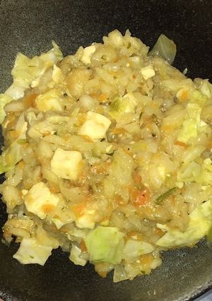 鶏もも肉とキャベツの押し麦ピラフ-レシピのメイン写真