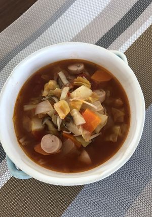 食べるミネストローネ-レシピのメイン写真