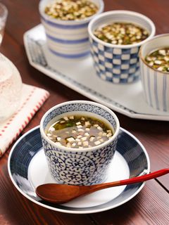 なめらか♡鶏とかまぼこのあんかけ茶碗蒸し-レシピのメイン写真