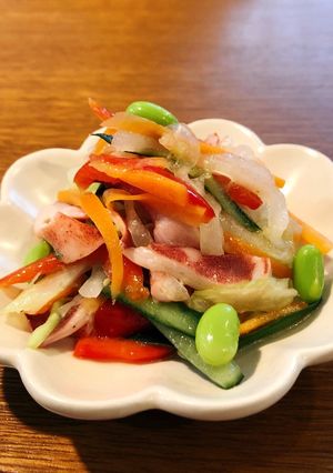 イカのレモン風味マリネ-レシピのメイン写真