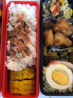 女子中学生の弁当 コストコ胸肉の唐揚げ-レシピのメイン写真