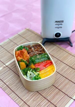 ホットスナックメーカーで韓国弁当！-レシピのメイン写真