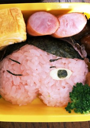 キャラ弁 おしり探偵-レシピのメイン写真