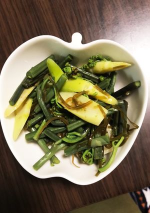 すすだけ とワラビのお漬物☆-レシピのメイン写真