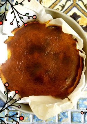 バスクチーズケーキ-レシピのメイン写真