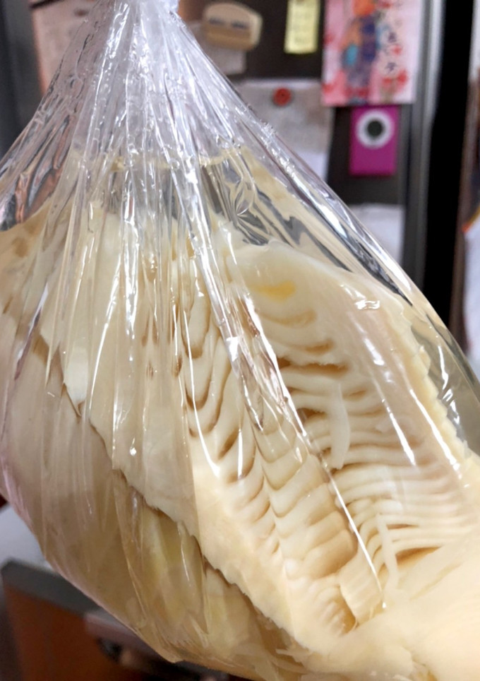 ばぁちゃんのタケノコ下処理方法-レシピのメイン写真