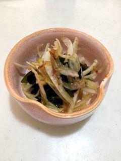 新玉ねぎとわかめのおかか和え-レシピのメイン写真