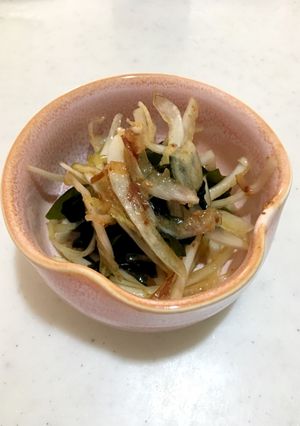 新玉ねぎとわかめのおかか和え-レシピのメイン写真