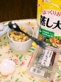カルシウムたっぷり❕大豆ちりめん☺⛄-レシピのメイン写真