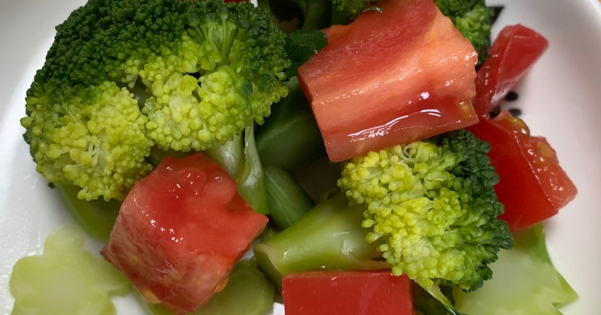 卵 ブロッコリー とうもろこし アスパラガス 玉ねぎ トマト 卵