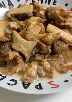 エリンギと豚肉のマヨ炒め-レシピのメイン写真