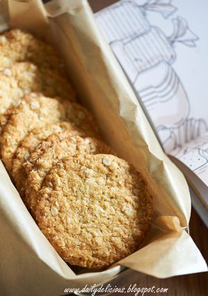 オートとココナッツクッキー-レシピのメイン写真