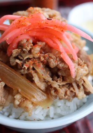 牛丼-レシピのメイン写真