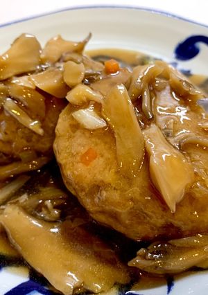 春野菜たっぷり☆煮込み豆腐ハンバーグ-レシピのメイン写真