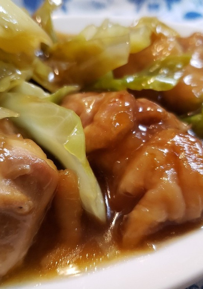 鶏肉と春キャベツのとろ旨煮-レシピのメイン写真