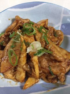 筍と豚肉のみそ炒め-レシピのメイン写真