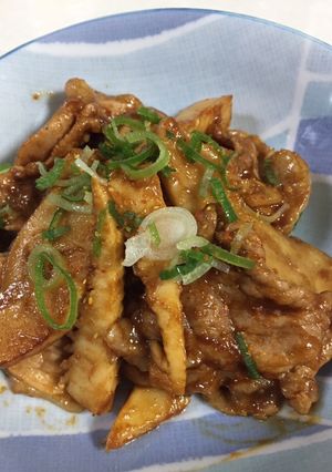 筍と豚肉のみそ炒め-レシピのメイン写真