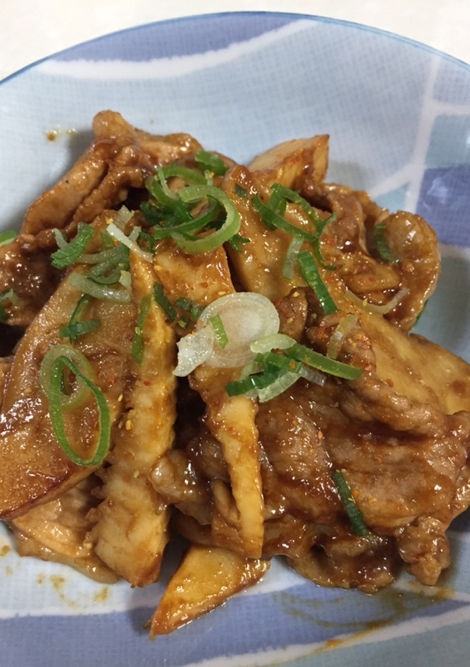 筍と豚肉のみそ炒め-レシピのメイン写真