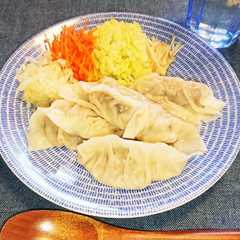 รูปของ 白菜と椎茸の水餃子～おうちで中華～