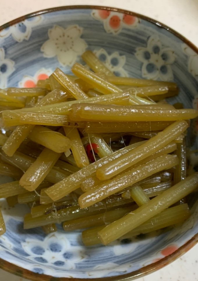 野ふきの甘辛炒め煮（きんぴら）-レシピのメイン写真