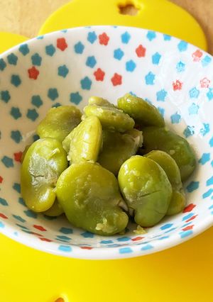超簡単 そら豆の甘煮-レシピのメイン写真