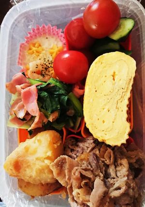 息子のお弁当19-レシピのメイン写真
