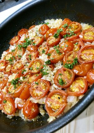 トマトのパエリヤ-レシピのメイン写真
