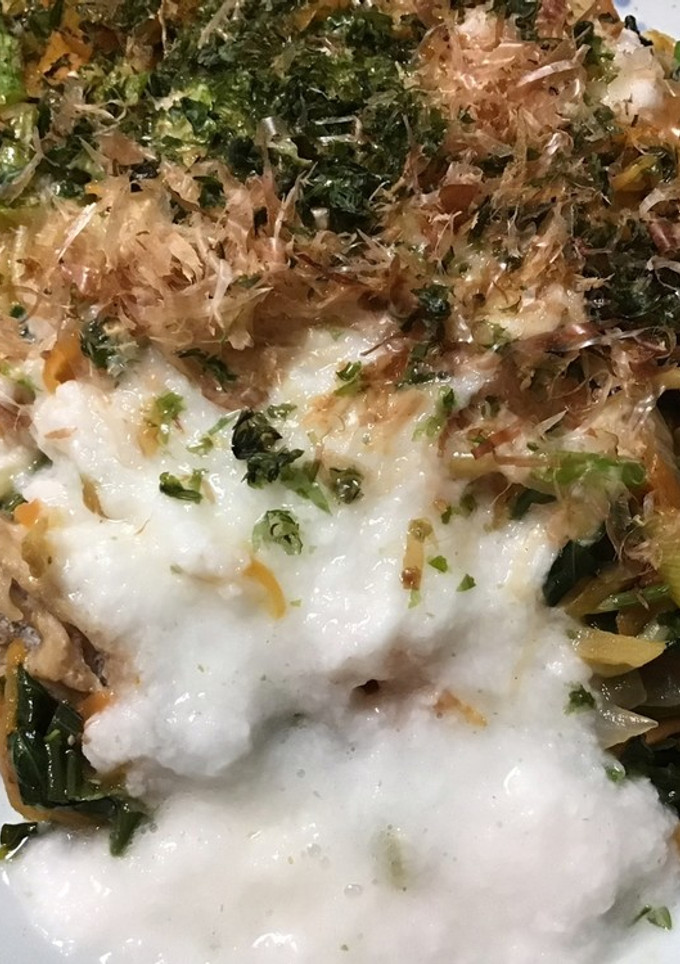 とろろ焼きソバ-レシピのメイン写真